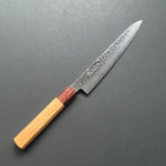 Petty knife, VG10 stainless steel, Damascus Tsuchime finish, Wa handle - Sakai Takayuki