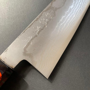 Gyuto knife, VG10, damascus finish, wa handle - Shigeki Tanaka - Kitchen Provisions