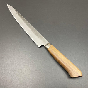 Sujihiki Knife, Aogami 2 core with stainless steel cladding, nashiji finish - Tadafusa - Kitchen Provisions