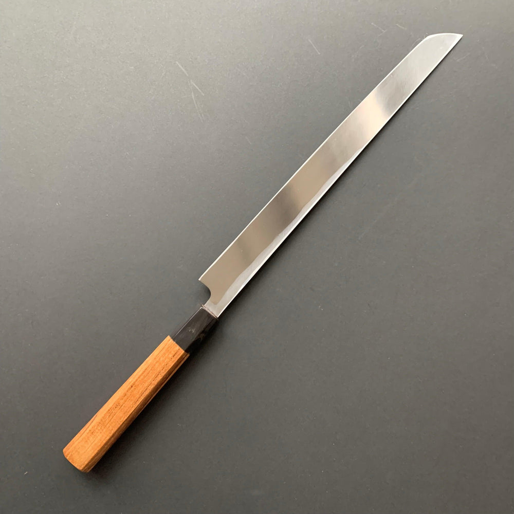 Sakimaru yanagiba,  shirogami 2, polished finish - Hatsukokoro - Kitchen Provisions