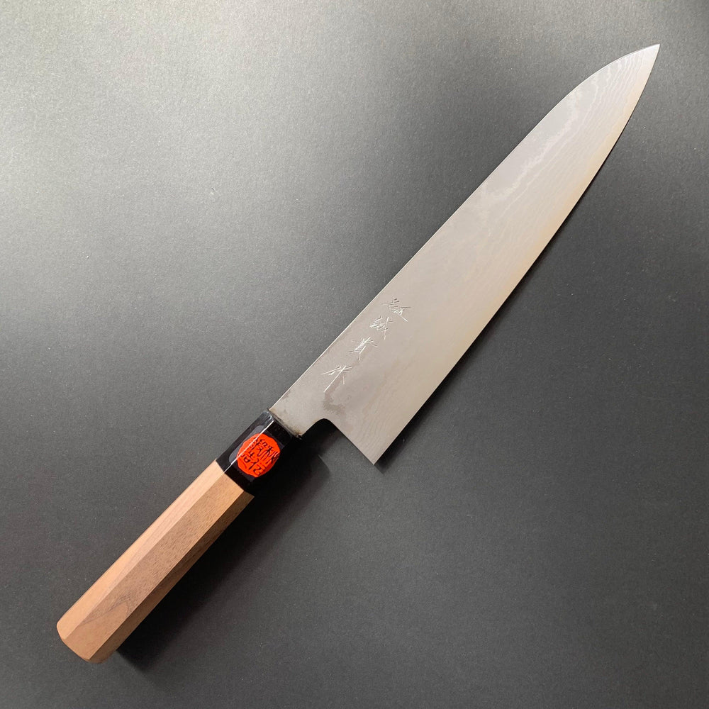 Gyuto knife, VG10, damascus finish, wa handle - Shigeki Tanaka - Kitchen Provisions